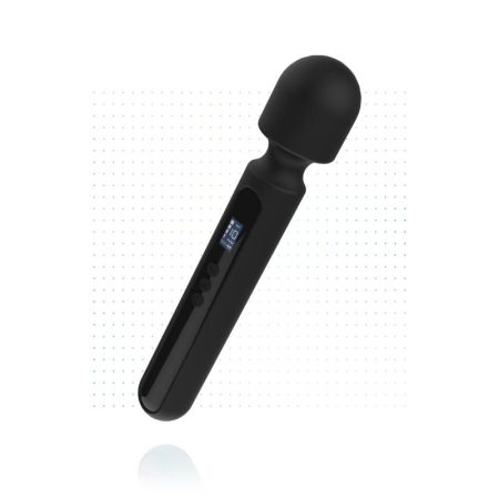 BLAQ - Digitale Super Wand Vibrator - Zwart
