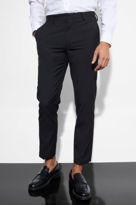 Korte Slim Fit Pantalons