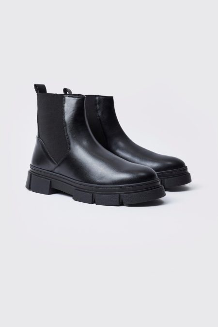 Chelsea Boots Met Dikke Zool