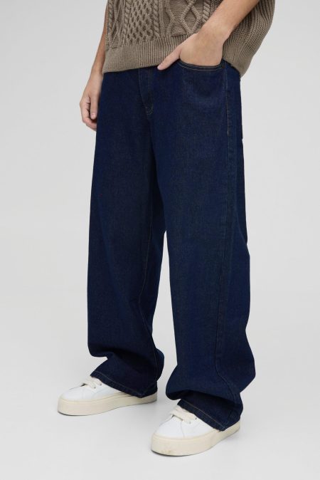 Onbewerkte Baggy Jeans