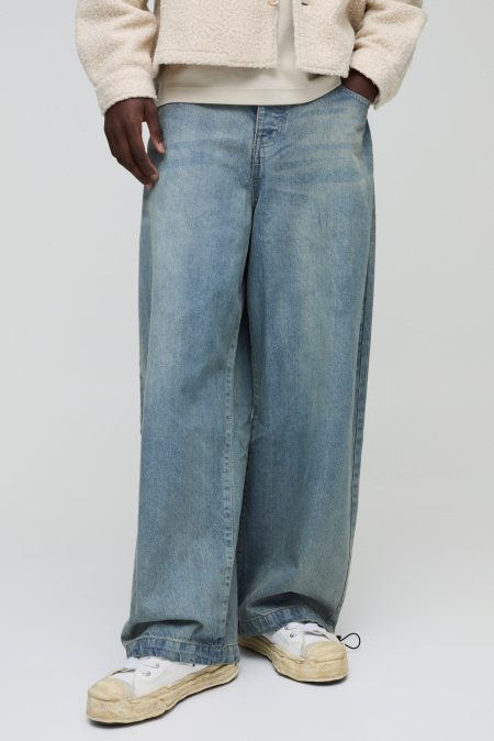 Denim Parachute Jeans