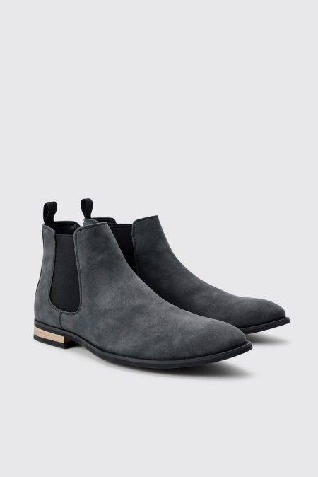 Zwarte Suède Chelsea Boots