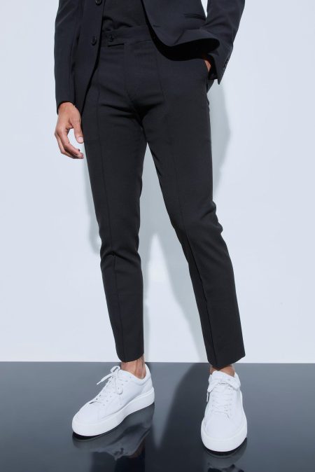 Korte Skinny Fit Pantalons