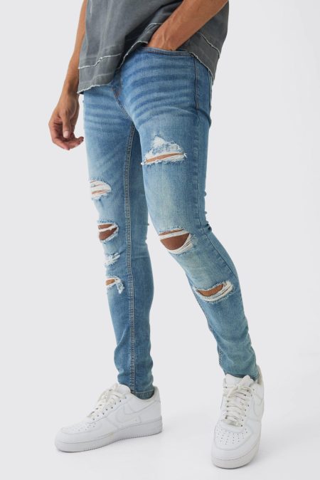 Gescheurde Skinny Fit Jeans