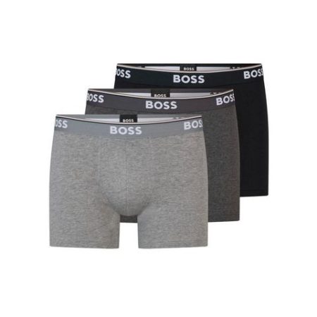 BOSS Lange boxershort Boxer Brief 3P met in kleur bijpassende weefband (3 stuks)