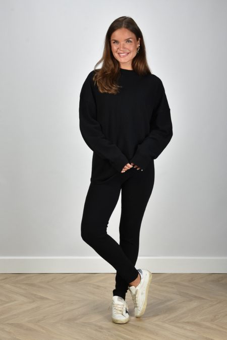 Extreme Cashmere broek Beat 372 raven