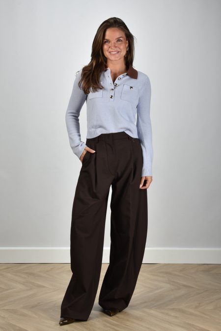 The Latest broek Billie TLWC3111W0206ABTP brown