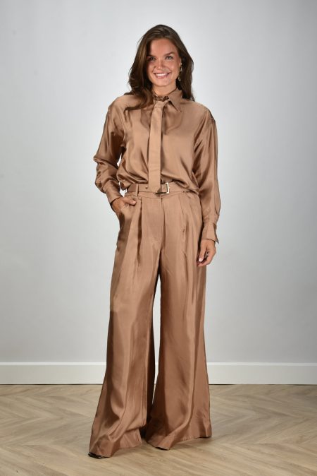 Zimmermann broek Wide Leg 1069PF25R biscuit