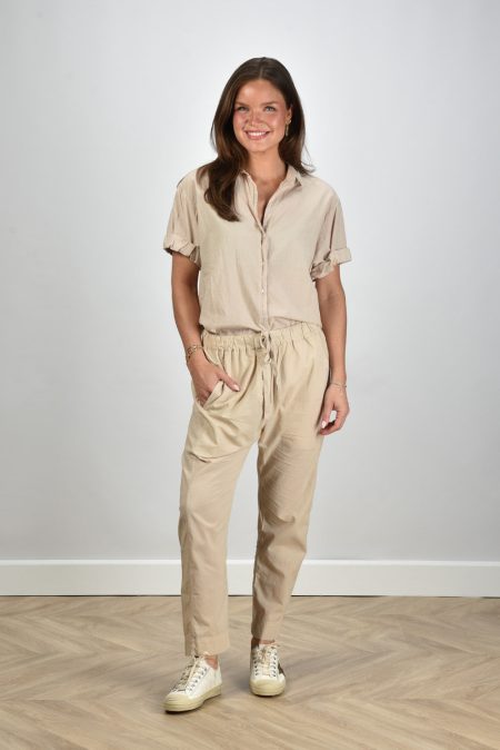 Xirena broek Draper X7CTP117 parchment