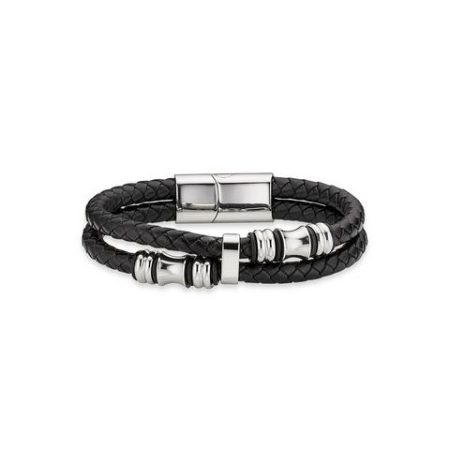 Bruno Banani Leren armband Sieraad Geschenk