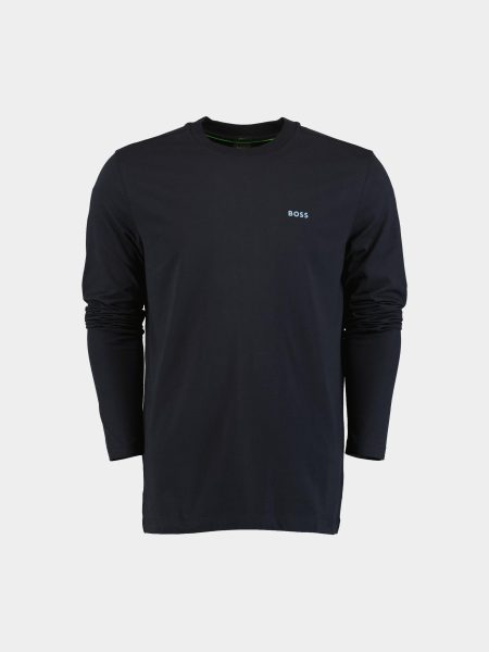 BOSS Green T-shirt korte mouw Blauw Tee Long 10256064 01 50506365/405