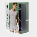 Lacoste T-shirt Zwart Ondershirt zwart Slim fit TH3374/031