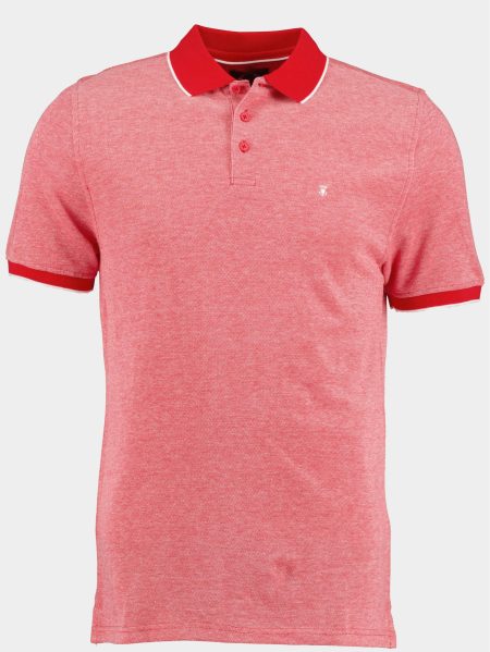 Scotland Blue Polo korte mouw Rood Santander Polo Oxford Pique 22108SA04SB/600 red