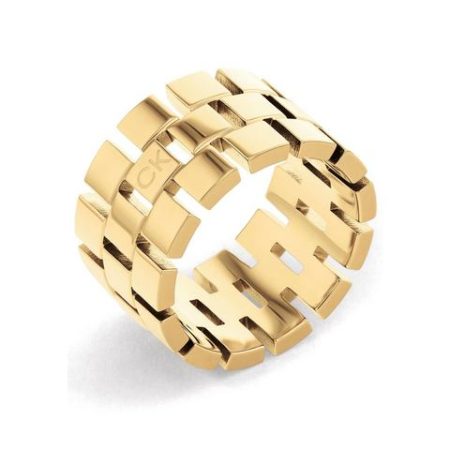 Calvin Klein Ring Sieraden roestvrij staal vinger ring damesring