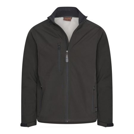 Softshell Zip Jacket Black
