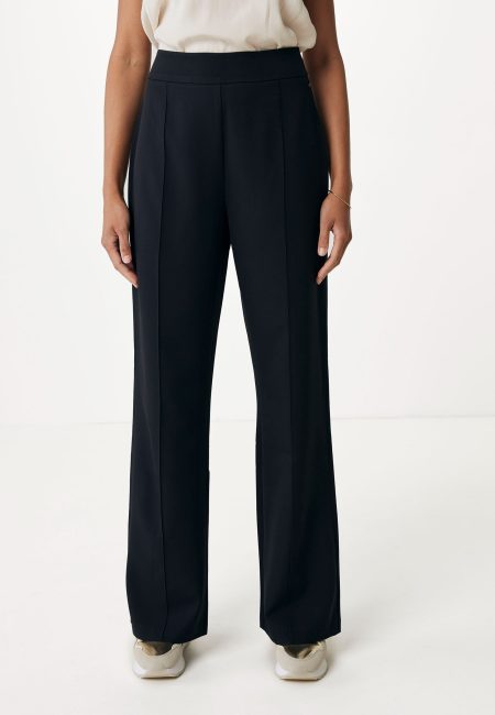 Mexx XX Anouk Wide Leg Pantalon Zwart