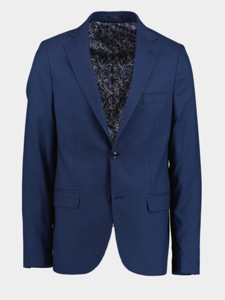 Bos Kostuum Blauw Modern Fit Kostuum 2-Delig 11649/Navy