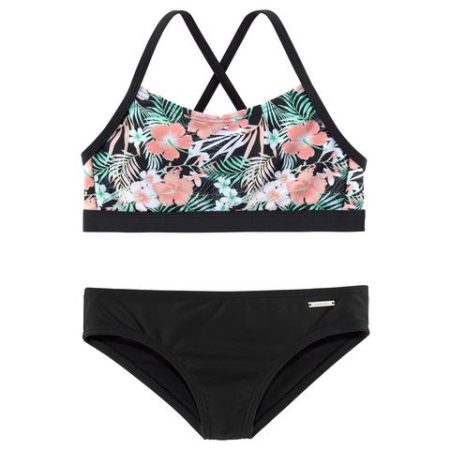 Chiemsee Bustierbikini in tropische print