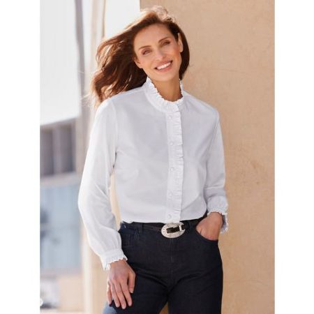 Classic Inspirationen Blouse met ruches