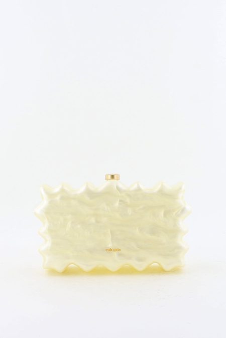 Cult Gaia clutch Paloma CL2851AC1889 ivory