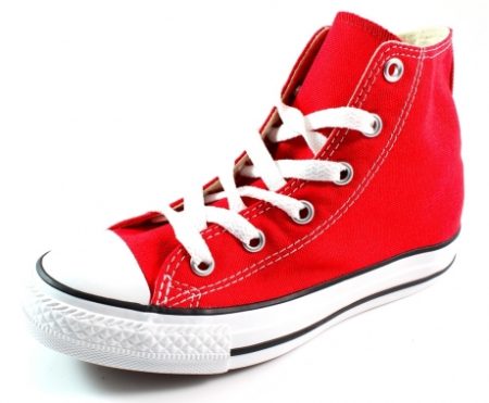 Converse All Stars High kinder sneakers Rood ALL21