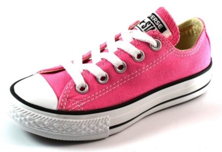 Converse All Stars lage sneaker kids Roze ALL01