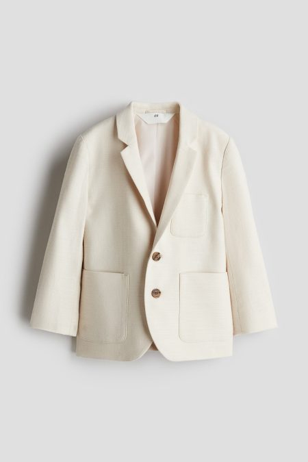 H & M - Katoenen colbert - Beige