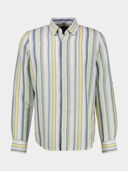 Lerros Casual hemd lange mouw Wit 2531413/100