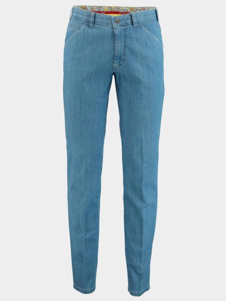 Meyer Flatfront Jeans Blauw CHICAGO Art.1-4119 3321411990/15