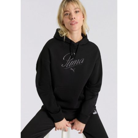 PUMA Hoodie ESS SCRIPT COMFORT HOODIE FL