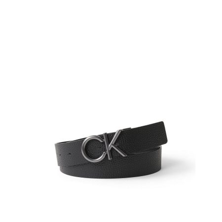 Calvin Klein Leren riem CK HALLMARK LOGO 35MM ADJ