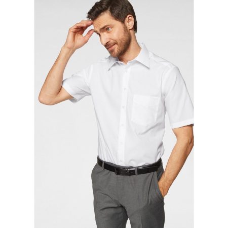 OLYMP Overhemd met korte mouwen Luxor comfort fit Korte mouwen shirt met borstzak