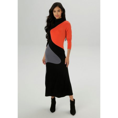 Aniston SELECTED Maxi-jurk