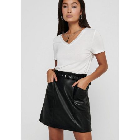 Only Imitatieleren rok ONLHEIDI FAUX LEATHER SKIRT OTW NOOS