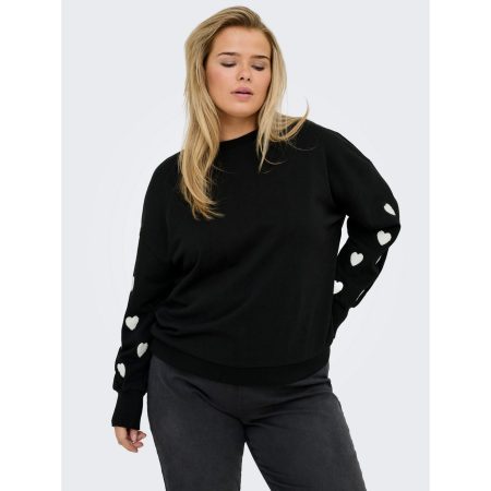 ONLY CARMAKOMA Sweatshirt CARMACY L/S O-NECK CC SWT JRS