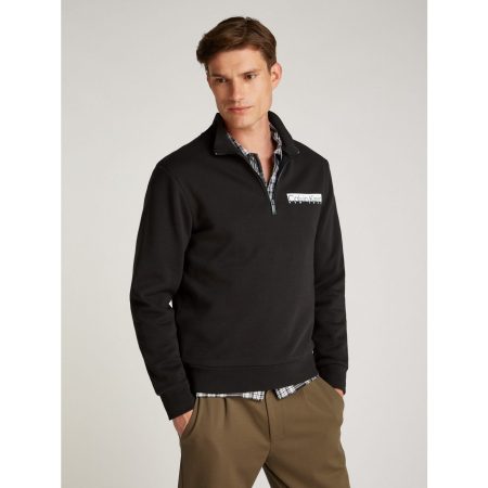 Calvin Klein Sweatshirt NY CHEST BOX LOGO Q-ZIP