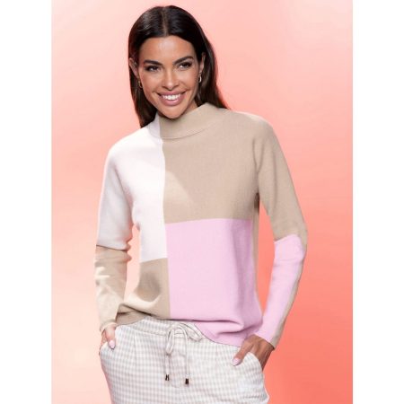 heine Trui met staande kraag Trui