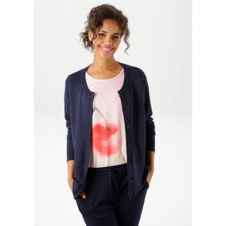 Aniston CASUAL Vest met ronde hals