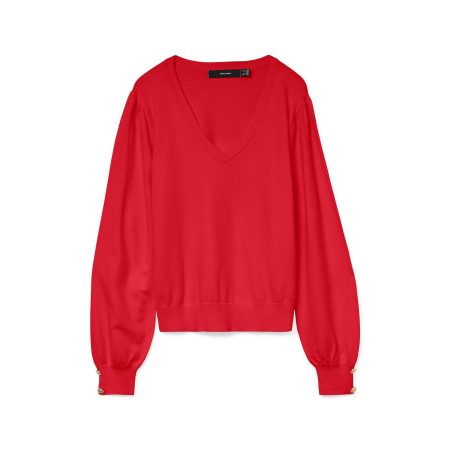 Vero Moda Trui met V-hals VMHOLLYKARIS LS V-NECK PULLOVER GA BOO