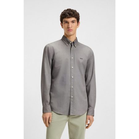 Boss Orange Businessoverhemd Rickert met button-downkraag