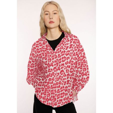 HaILYS Gedessineerde blouse LS C BL Le44ony