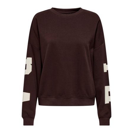 Only Sweatshirt ONLSWEAT L/S BACK/SLEEVE PRINT SWT NOOS