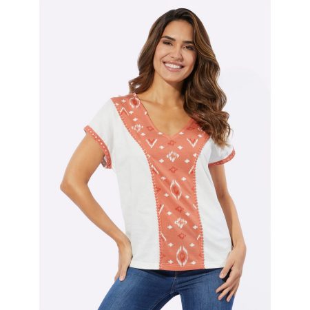 Classic Basics Shirt met V-hals (1-delig)