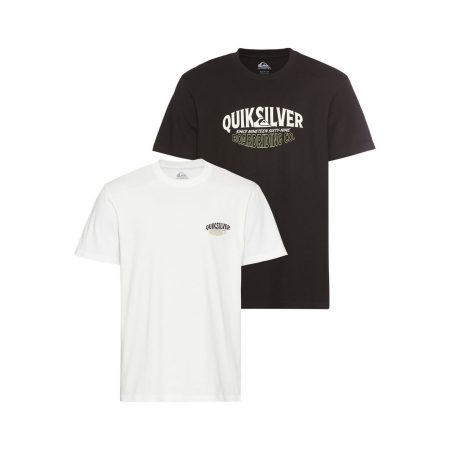 Quiksilver T-shirt RUGGED SHORT SLEEVE TEE PACK YM (2-delig