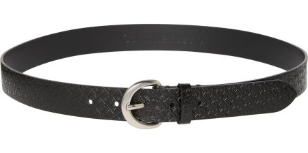 Calvin Klein Leren riem CLASSIC BUCKLE AOP 30MM