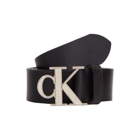Calvin Klein Leren riem MONOGRAM HARDWARE 35MM