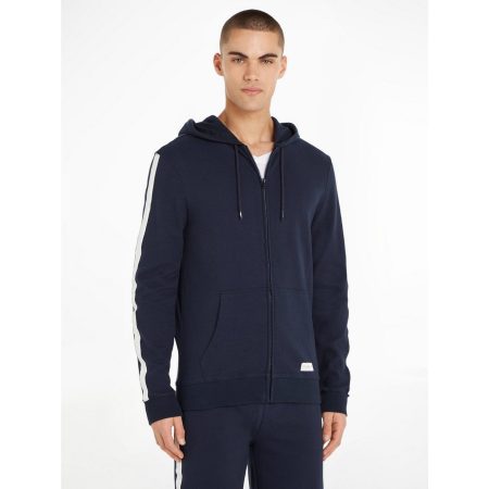 Tommy Hilfiger Underwear Hoodie HWK FZ HOODIE met merklabel op de mouwen