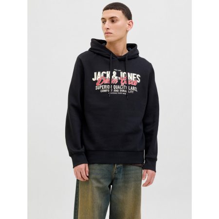 Jack & Jones Hoodie JJELOGO SWEAT HOOD 2 COL 25/26 NOOS