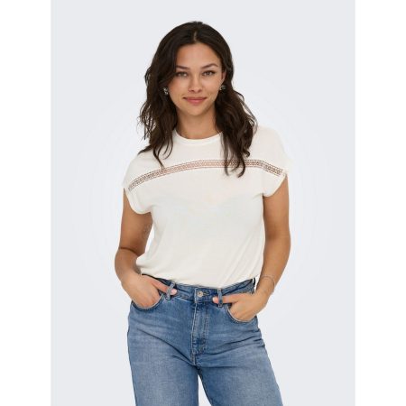 Only Shirt met korte mouwen ONLFREE LIFE BATSLEEVE O-NECK MIX TOPJRS