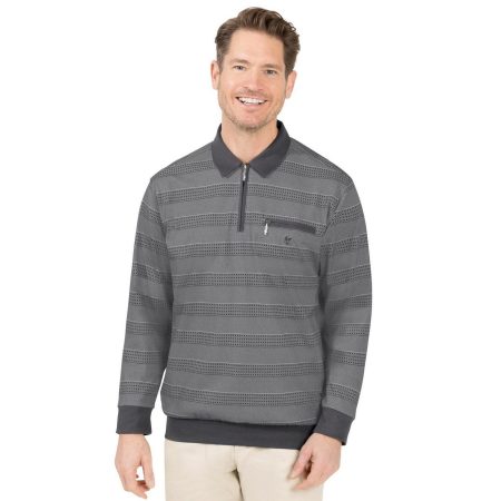 Hajo Poloshirt met lange mouwen (1-delig)